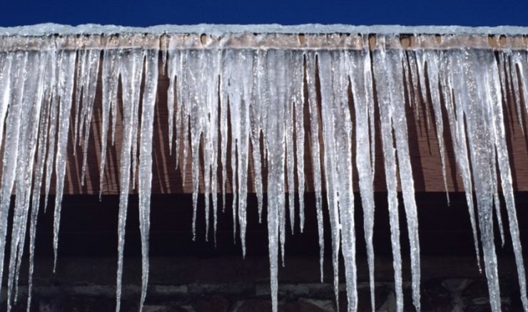 , Ice Dam Warning Signs