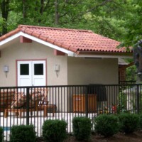 Attic insulation installation